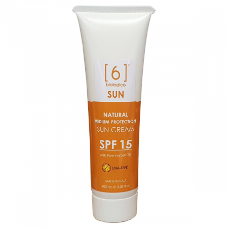 Protectie solara - Cremă de Protecție Solară Naturală SPF15 – Protecție UV, Hidratare și Beneficii Anti-Îmbătrânire