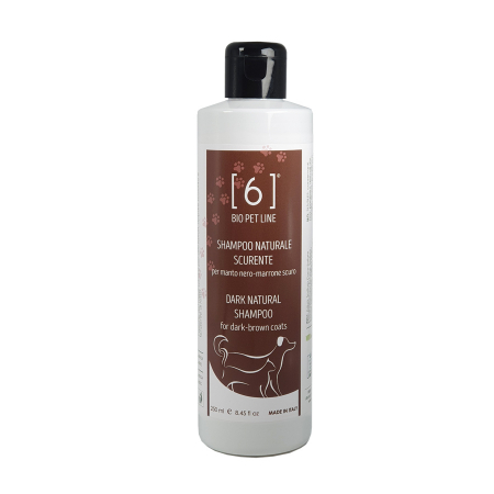Pet - Șampon Natural Închis pentru Blănuri Brun-Închise cu Coajă de Nuc și Iedera
