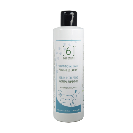 Pet - Șampon Natural Seboreglator cu Curățare Profundă, Urzică și Rozmarin