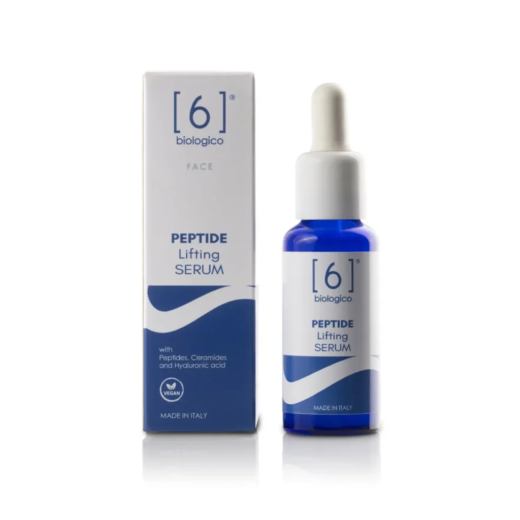 Tratament facial - Serum Lifting cu Peptide pentru Ten Revitalizat, produs vegan, 30 ml