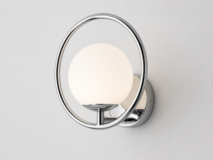 Aplică de perete 8902 – Argintiu & Alb, Design Modern, E27 [2]