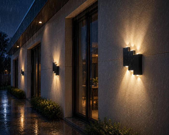 Aplică Exterior LED 619525 Neagră Geometrică IP65 36W [3]