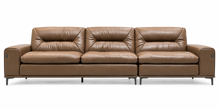 Canapea 6230 din piele naturală și ecologică, lungime 305 cm, design modern [3]
