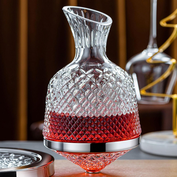 Decantor de vin rotativ [4]