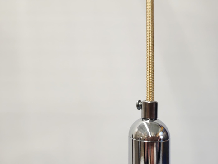 Lustra 1717/5 CH – metal crom, 5 globuri sticlă albă, E27, design modern [4]