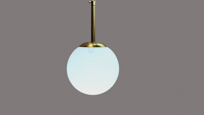 Lustră suspendată 2403/3, 3 pendule sticlă alb mat, înălțime reglabilă [3]