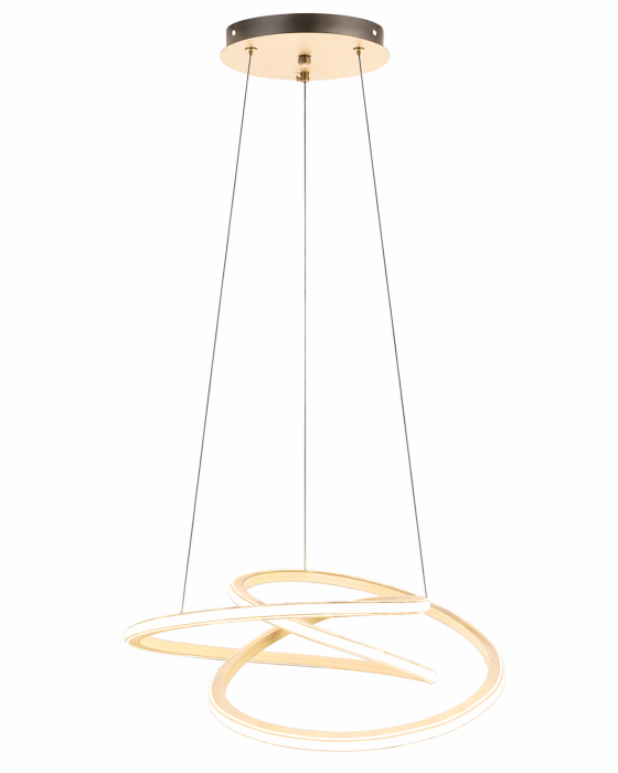 Lustra 4034/1H – LED 60W, design modern și simplu, diametru 50 cm, înălțime reglabilă  Descriere lungă pentru site [2]
