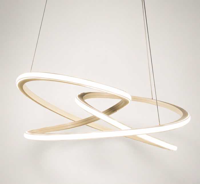 Lustra 4034/1H – LED 60W, design modern și simplu, diametru 50 cm, înălțime reglabilă  Descriere lungă pentru site [3]