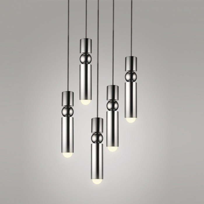 Lustra 7702/5 BK [1]