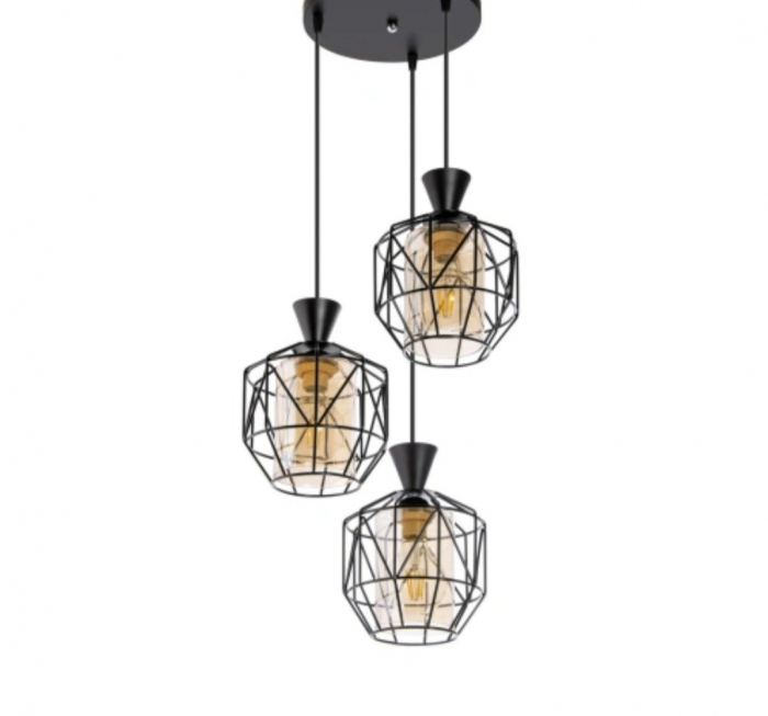 Lustra 7708/3 BK [1]