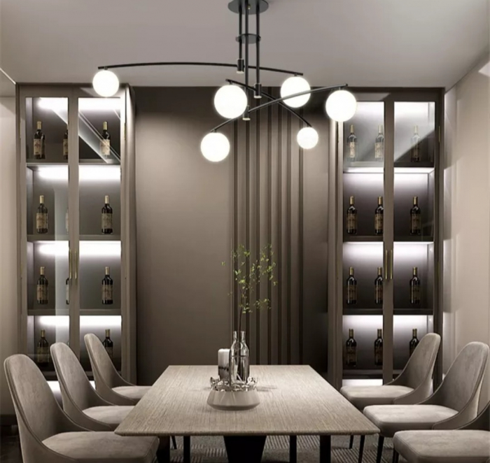 Lustra 9399/6 BK [2]