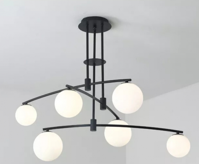 Lustra 9399/6 BK [1]