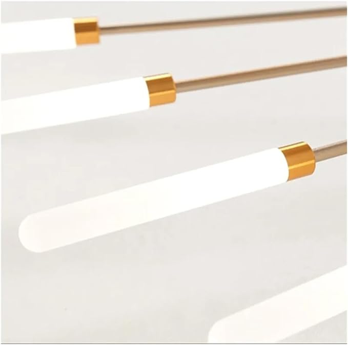 Lustră LED 2429/30C, metal auriu sau negru, design raze solare, diametru 110 cm [3]