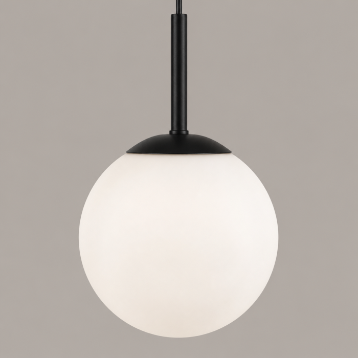Lustră suspendată 2403/3, 3 pendule sticlă alb mat, înălțime reglabilă [4]