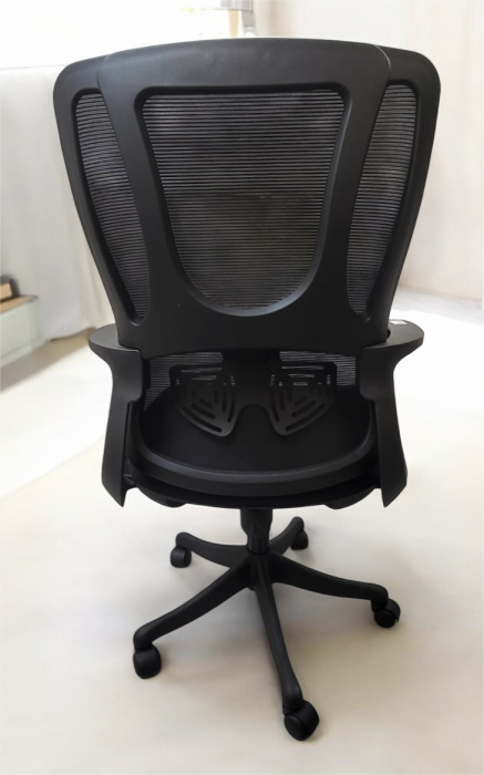 Scaun ergonomic 285B negru - spătar din plasă și înălțime reglabilă [3]