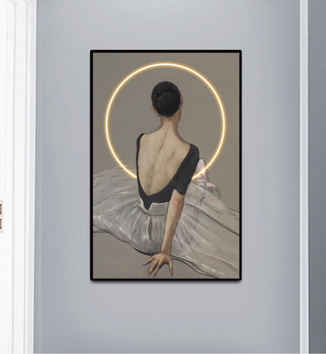 Tablou Led Balerina [1]