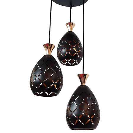 LUSTRE - Lustra 8980/3 BK