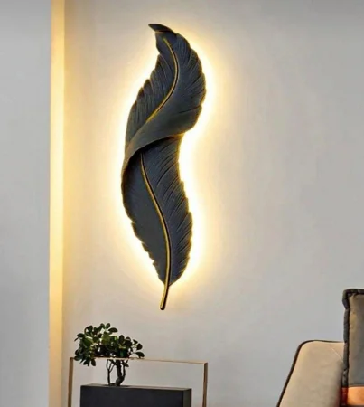 Aplica LED 8001/60 BK+GD – Negru & Auriu, 3 Tipuri de Lumină [1]