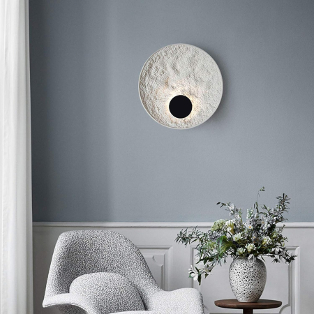 Aplica 8003 rotundă metalică, LED 12W, design modern elegant Ø30 cm [1]