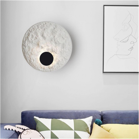 Aplica 8003 rotundă metalică, LED 12W, design modern elegant Ø30 cm [2]