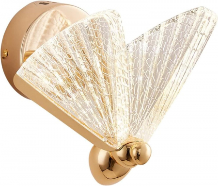 Aplica 985/1 GD fluture aurie, LED cu lumină caldă/rece/neutră, design elegant [1]