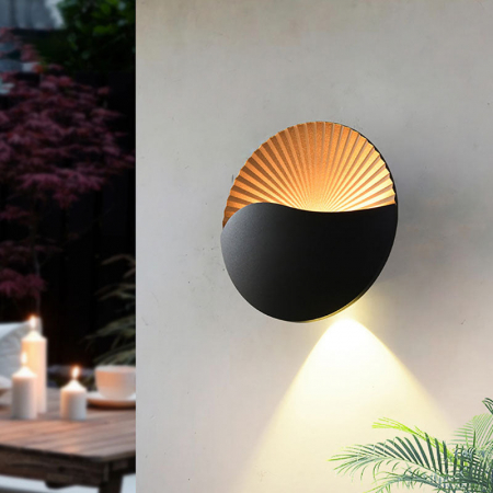 Aplica exterior LED 2002, aluminiu, IP65, 10W, alb/negru  Descriere lungă pentru site: [2]