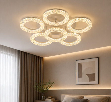 APLICE SI PLAFONIERE - Aplica Led cu Telecomanda 120W 2770/5+1S