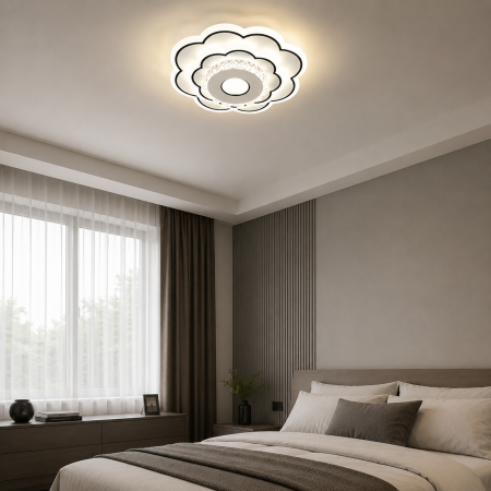 APLICE SI PLAFONIERE - Aplica LED YC37RD Alba Moderna cu Lumina Reglabila 24W