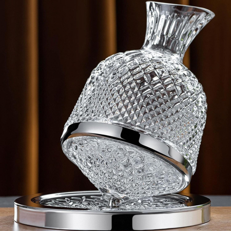 Accesorii bucătărie & dining - Decantor de vin rotativ
