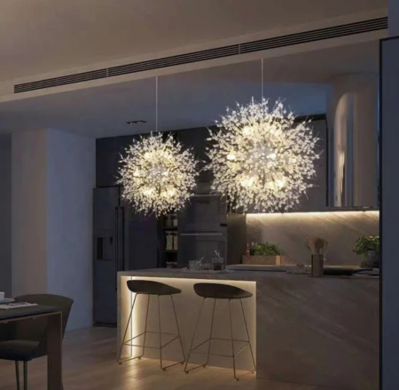 Lustra 2403/600 CHLustră LED 2403/600 CH, 12xG9, metal și acril, crom, 60x60x100 cm – modernă și elegantă [1]