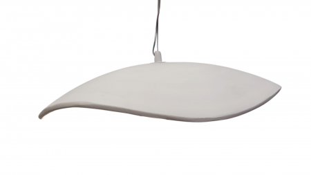 Lustră suspendată 2517/1 alb, design modern, LED integrat 24W, cablu reglabil [2]