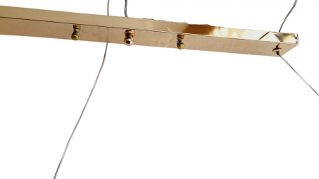 Lustră 7064/1000 LED aurie cu telecomandă și design modern [3]