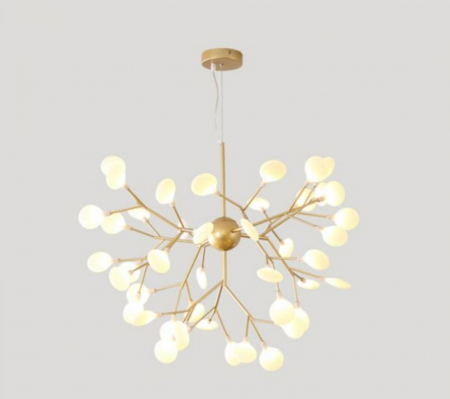 LUSTRE - Lustră LED Clara D123, 27xG4, 80W, metal și sticlă, 100x100x60 cm – modernă și elegantă
