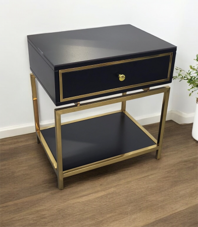 MOBILIER - Noptiera A01 Negru