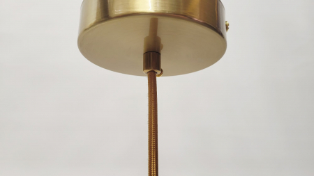 Pendul decorativ 2513/1 veveriță aurie cu ghindă, E27, cablu 150 cm reglabil [3]