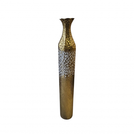 Vază decorativă de podea ,model 92477 auriu/alb – elegantă și sofisticată [1]