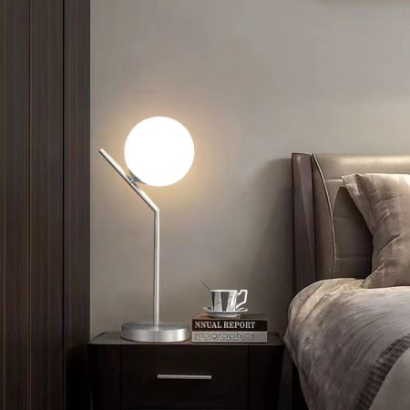 VEIOZE SI LAMPADARE - Veioză 2406 T CH – Eleganță modernă cu finisaj cromat