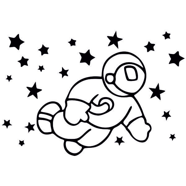 Set tablou cu nisip astronaut A5 [2]