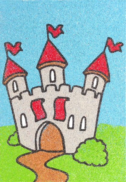 Set tablou cu nisip cetate A4 [1]