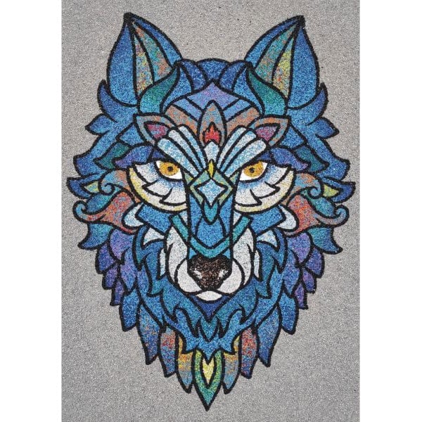 Set tablou cu nisip lup A4 avansat [1]