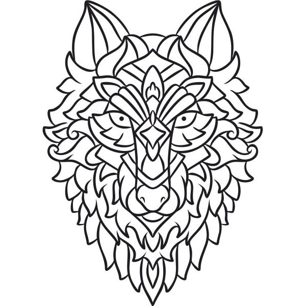 Set tablou cu nisip lup A4 avansat [2]