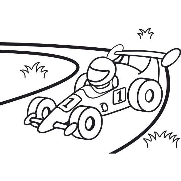 Set tablou cu nisip masina de curse A4 [2]