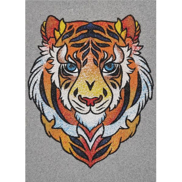 Set tablou cu nisip tigru A4 avansat [1]