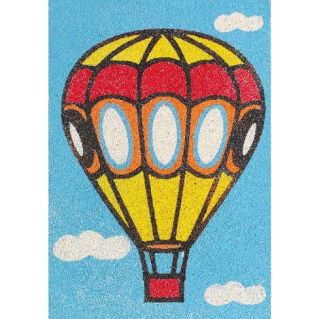 Tablou cu nisip - Set tablou cu nisip balon A5