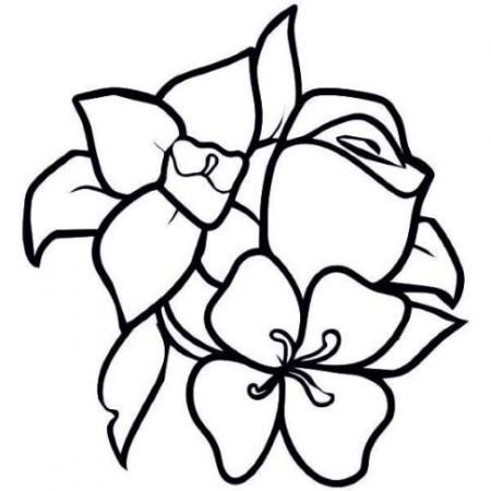 Set tablou cu nisip floare A5 [1]