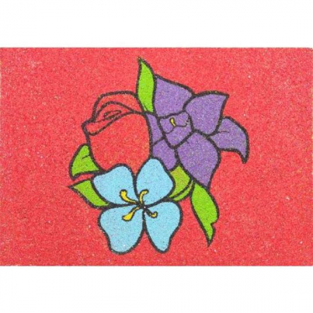 Tablou cu nisip - Set tablou cu nisip floare A5