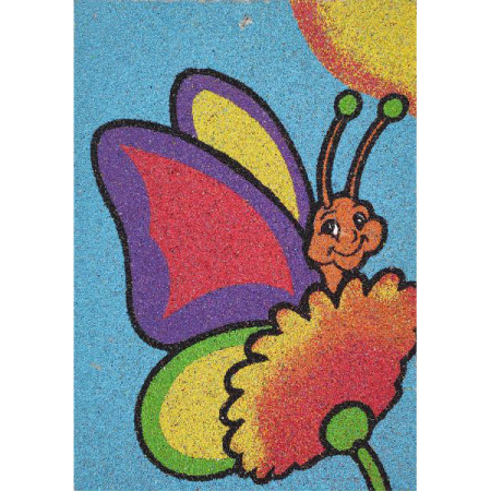 Tablou cu nisip - Set tablou cu nisip fluture A5