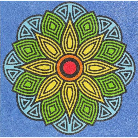 Tablou cu nisip - Set tablou cu nisip mandala 12