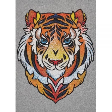 Tablou cu nisip - Set tablou cu nisip tigru A4 avansat