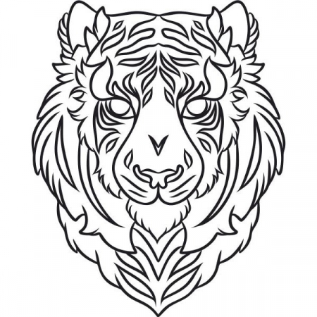 Set tablou cu nisip tigru A4 avansat [1]